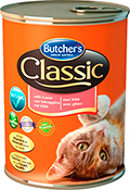 Butcher's Classic с дичью для кошек