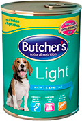 Butcher's Light с курицей и овощами для собак