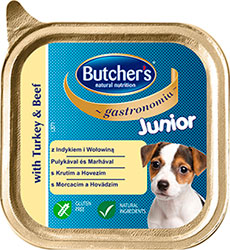 Butcher's Gastronomia Junior с индейкой и говядиной для щенков