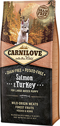 Carnilove Puppy Large Breed Salmon & Turkey 