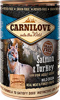 Carnilove Grain Free Dog Adult з лососем та індичкою