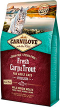 Carnilove Cat Fresh Carp & Trout Sterilised 