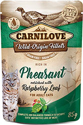 Carnilove Rich In Pheasant with Raspberry Leaves Cat Adult