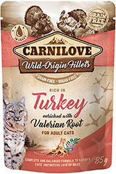 Carnilove Rich In Turkey with Valerian Root Cat Adult