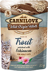 Carnilove Rich In Trout with Echinacea Cat Adult