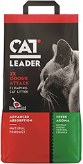 Cat Leader Ультракомкующийся наполнитель, двойная свежесть