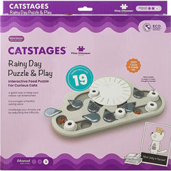 Catstages Rainy Day Puzzle & Play Головоломка "Краплі дощу" для котів