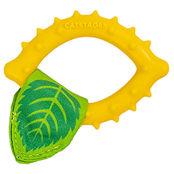 Catstages Lemon Teether Yellow Игрушка для жевания "Лимон" для кошек
