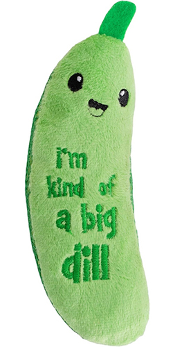 Catstages Crunchy Pickle Kicker Іграшка “Огірок” з котячою м'ятою для котів