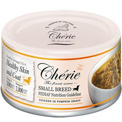 Cherie Dog Small Breed Chicken in Pumpkin Gravy
