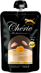 Cherie Squeeze-Up Pouch Chicken & Pumpkin Mousse Adult Dog