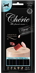 Cherie Cat Healthy Living Creamy Treats Chicken & Tuna