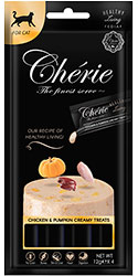 Cherie Cat Healthy Living Creamy Treats Chicken & Pumpkin