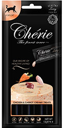 Cherie Cat Healthy Living Creamy Treats Chicken & Carrot