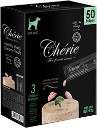 Cherie Dog Healthy Living Creamy Treats Mega Pack Chicken Selection