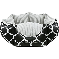 Chloe's Home Rome Black Лежак для собак и кошек