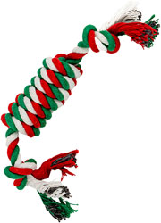 Christmas Toys Іграшка "Різдвяний канат з вузлами" для собак
