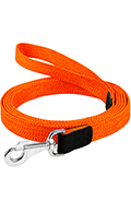 Collar Поводок брезентовый для собак, оранжевый