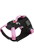 Collar WAUDOG Безопасная шлея для собак, розовая