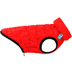 Collar AiryVest UNI Двостороння курточка для собак, червоно-чорна