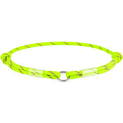 Collar WAUDOG Smart ID Шнурок із паракорду для адресника, світловідбивний, жовтий