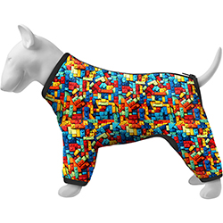 Collar WAUDOG Clothes Вітрівка "Блоки" для собак