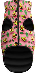 Collar WAUDOG Clothes Курточка "Авокадо на розовом" для собак