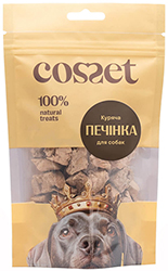 Cosset Лиофилизированная куриная печень для собак Cosset Лиофилизированная куриная печень для собак