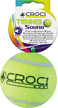 Croci Мяч теннисный для собак, с пищалкой