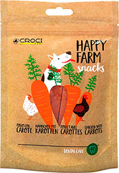 Croci Happy Farm Пастилки з куркою та морквою для собак