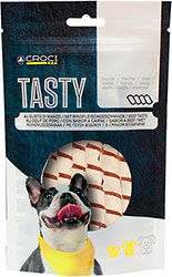 Croci Tasty Крученые палочки с уткой и треской для собак