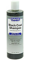 Davis Black Coat Shampoo Шампунь для чорної шерсті котів і собак