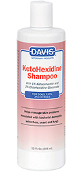 Davis KetoHexidine Shampoo Шампунь для кошек и собак при воспалении кожи