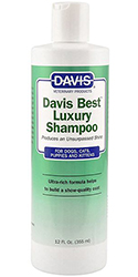 Davis Best Luxury Shampoo Шампунь для блиску шерсті котів і собак