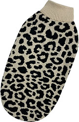 Dogs Bomba Вязаный свитер "Лео" для кошек, бежевый