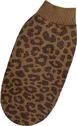 Dogs Bomba Вязаный свитер "Лео" для кошек, шоколадный