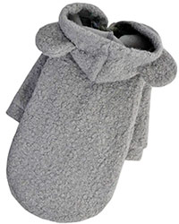 Dogs Bomba Толстовка "Баранчик" для собак, сіра