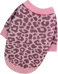 Dogs Bomba В'язаний светр "Лео" для собак, рожевий