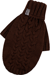 Dogs Bomba В'язаний светр "Косичка" для собак, шоколадний