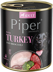 Dolina Noteci Piper Cans Adult with Turkey and Broccoli