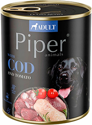 Dolina Noteci Piper Cans Adult with Cod and Tomato