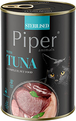 Dolina Noteci Piper Cat Cans Sterilized with Tuna
