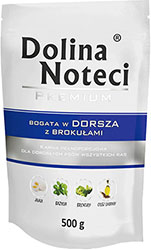 Dolina Noteci Premium Pouch Adult rich in Cod and Broccoli