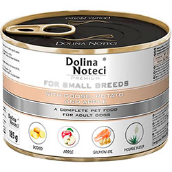 Dolina Noteci Premium Cans Adult Small Breeds with Goose, Potato and Apple