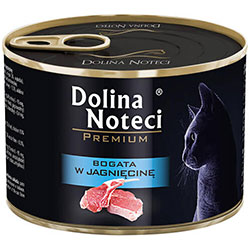 Dolina Noteci Premium Cat Cans Adult rich in Lamb