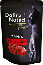 Dolina Noteci Premium Cat Pouch Sterilized Beef Dish