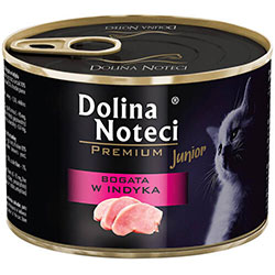 Dolina Noteci Premium Cat Junior Cans rich in Turkey