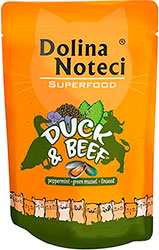 Dolina Noteci Superfood Cat Pouch Adult Duck & Beef