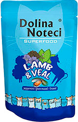 Dolina Noteci Superfood Cat Pouch Adult Lamb & Veal