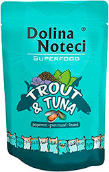 Dolina Noteci Superfood Cat Pouch Adult Trout & Tuna